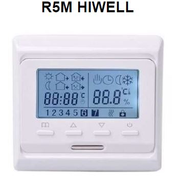 Termostat digitalni za regulaciju električnog grijanja R5M HIWELL