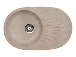 Sudoper ovalni granit bež METALAC Venera Plus GR-129071