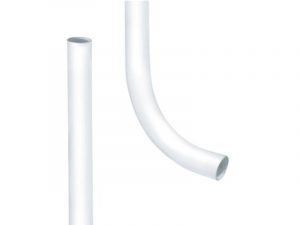 Cijev PVC za ispirač za WC školjku fi 26mm 650mm ROSAN PIWC