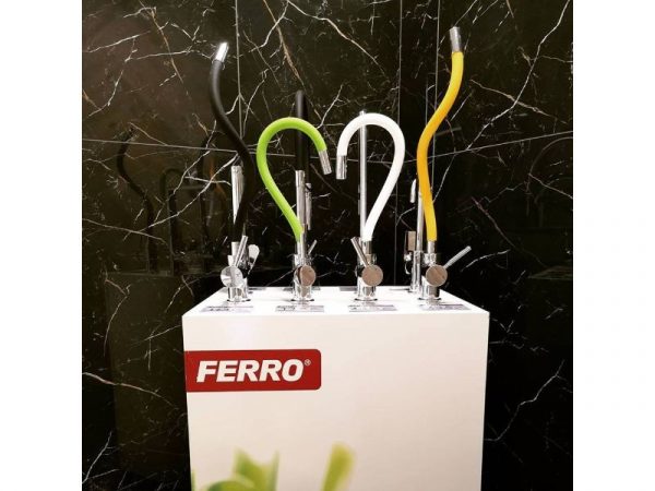 Miješalica (slavina) za sudoper, elastično crijevo FERRO Zumba