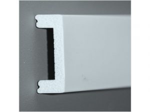 Zidna lajsna Profifloor bijela duljine 2,0m PW 5106 60x16mm