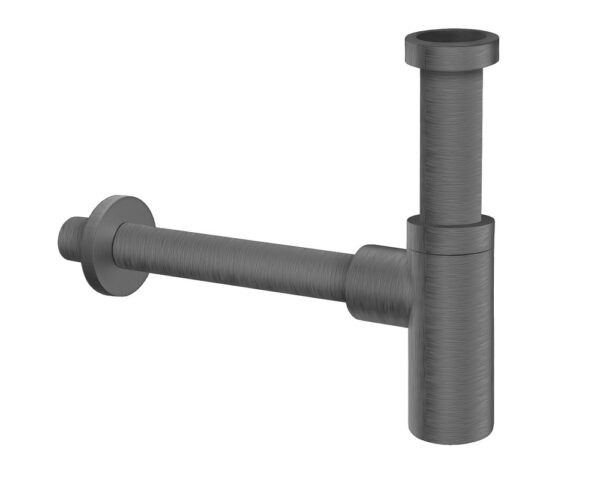 Sifon za umivaonik 5/4" Gee.O gun metal sivi