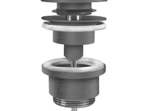 Gornji dio sifona klik-klak 5/4" Gee.O gun metal sivi
