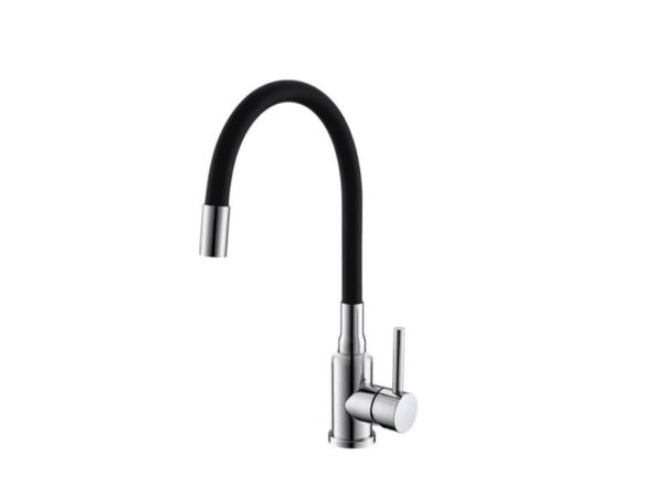 Miješalica za sudoper Alveus Flexa s fleksibilnom cijevi Chrom brushed/beige - Slika 3