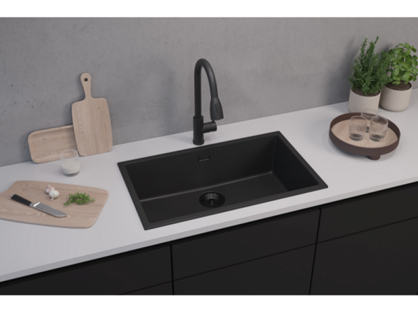 Alveus sudoper OMNI 40 DEEP BLACK G90 BLACK EDITION - Slika 3