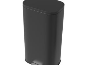 Kanta s poklopcem Rea Black L 30 litara, mat crna