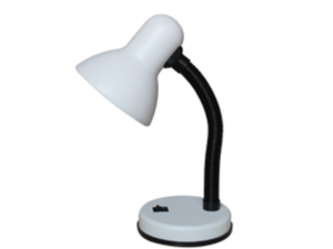 Stolna lampa bijela, E27, MAX 11W, mat bijelo