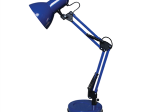 Stolna lampa bijela, E27, MAX 11W, plava