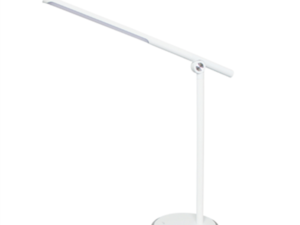 Stolna LED lampa 374x399mm bijela, s prigušivačem svijetline i USB punjačem