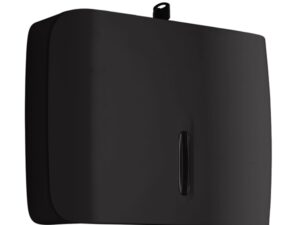 Gedy Prestige dozator papirnatih ručnika s bravom crno mat