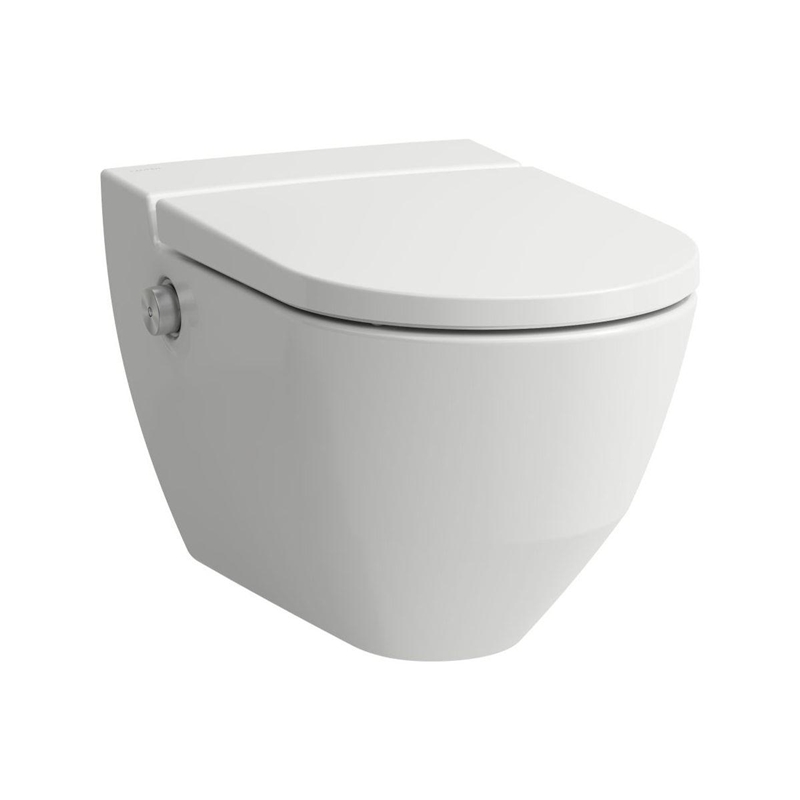 Viseća WC školjka rimless LAUFEN LUA 520 × 360 mm s integriranom funkcijom bidea